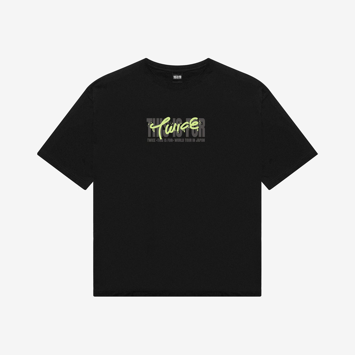T-SHIRT〈BLACK〉【M】/ JEONGYEON / TWICE『THIS IS FOR』