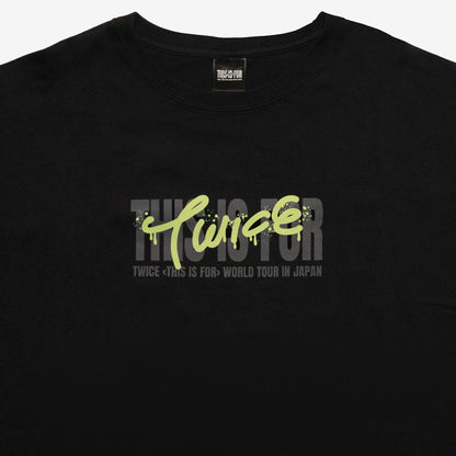 T-SHIRT〈BLACK〉【L】/ JEONGYEON / TWICE『THIS IS FOR』
