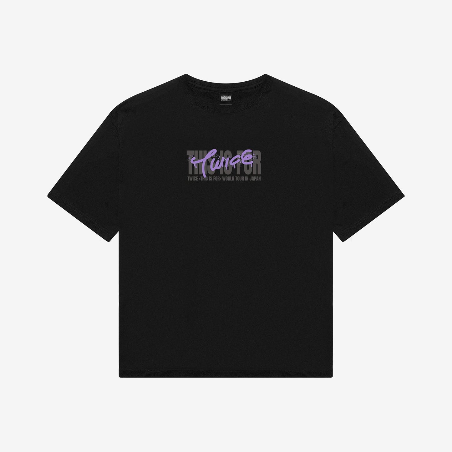 T-SHIRT〈BLACK〉【L】/ SANA / TWICE『THIS IS FOR』