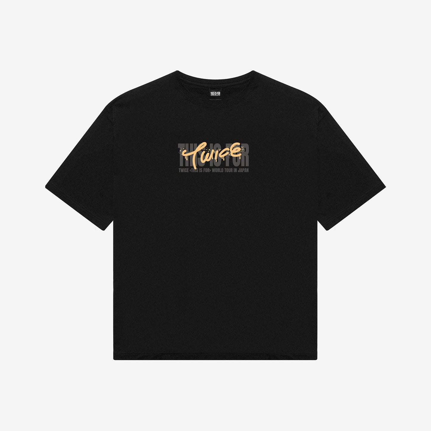T-SHIRT〈BLACK〉【L】/ JIHYO / TWICE『THIS IS FOR』