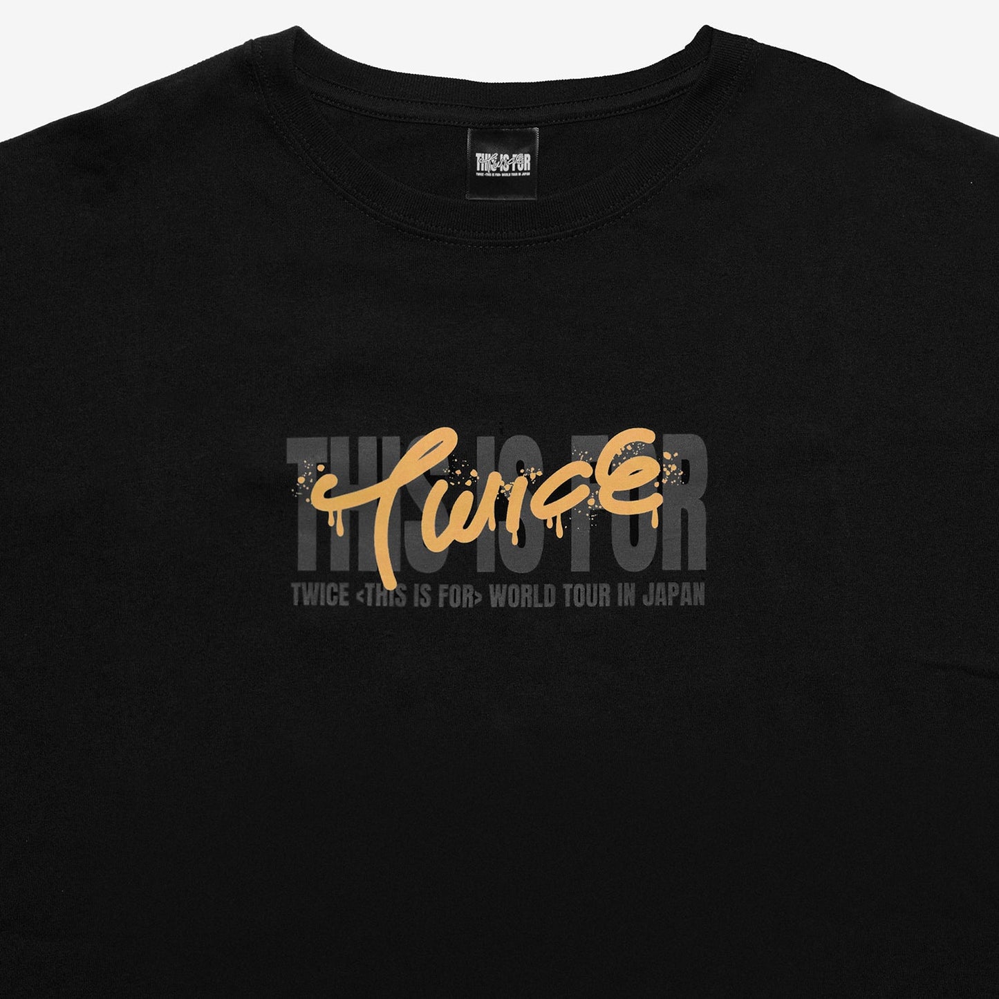 T-SHIRT〈BLACK〉【L】/ JIHYO / TWICE『THIS IS FOR』