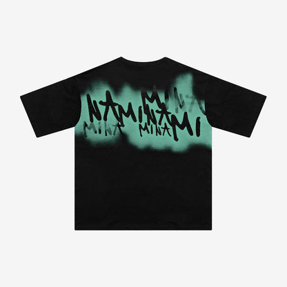 T-SHIRT〈BLACK〉【M】/ MINA / TWICE『THIS IS FOR』