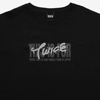 T-SHIRT〈BLACK〉【L】/ DAHYUN / TWICE『THIS IS FOR』