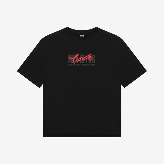 T-SHIRT〈BLACK〉【M】/ CHAEYOUNG / TWICE『THIS IS FOR』