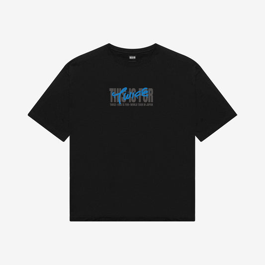 T-SHIRT〈BLACK〉【M】/ TZUYU / TWICE『THIS IS FOR』