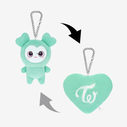 BABY LOVELYS REVERSIBLE BAG CHARM - Baby MIVELY / TWICE『THIS IS FOR』