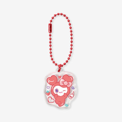 ACRYLIC KEY HOLDER SET - CHAENGVELY×HELLO KITTY / TWICE LOVELYS×SANRIO CHARACTERS