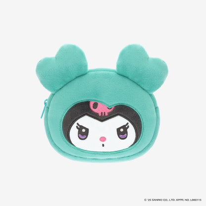TWICE LOVELYS×SANRIO CHARACTERS FACE POUCH - MIVELY×KUROMI / TWICE『THIS IS FOR』