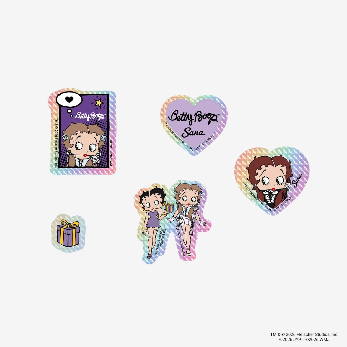 STICKER SET / BETTY BOOP×SANA