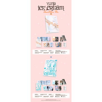 YUNA『ICE CREAM』PLATFORM ALBUM_POCAALBUM Ver. 2バージョンセット