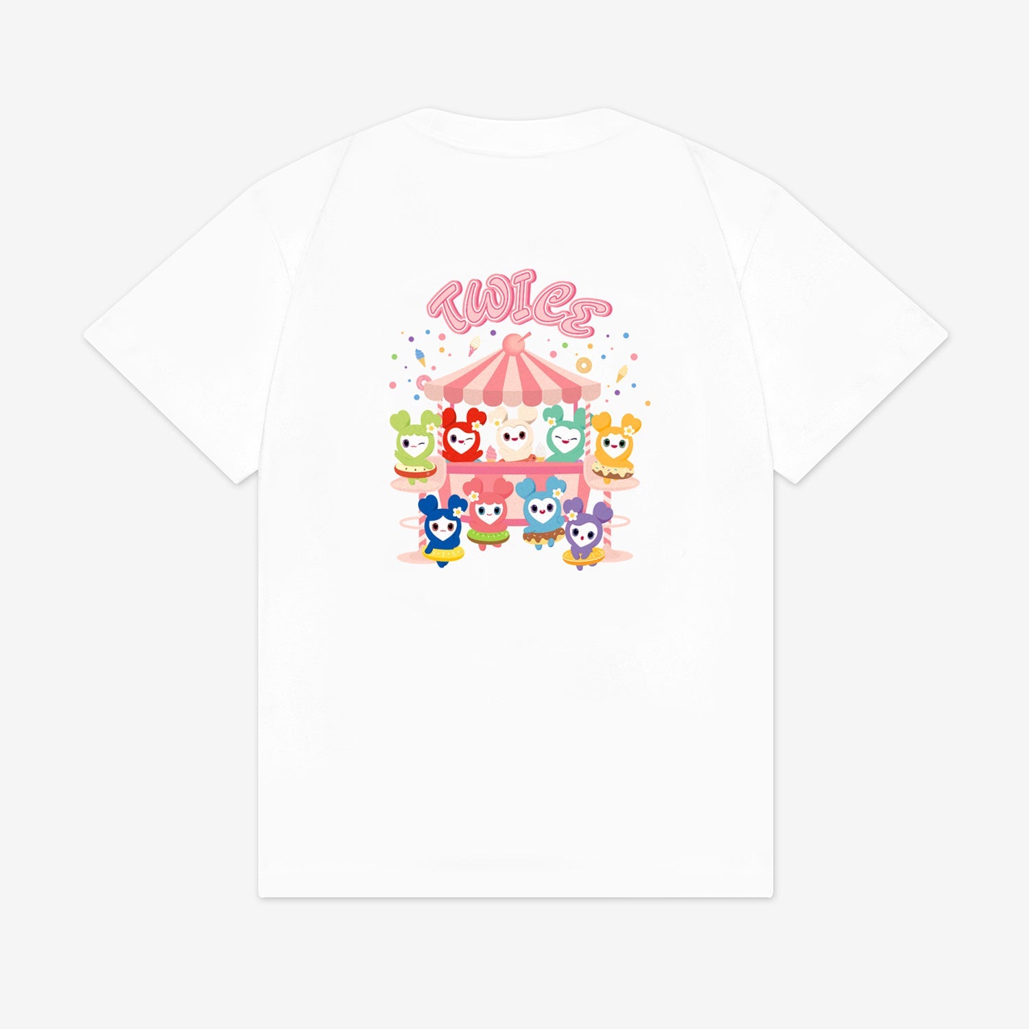 T-SHIRT【L】- TWICE LOVELYS /『JYP JAPAN POPUP STORE 2023』