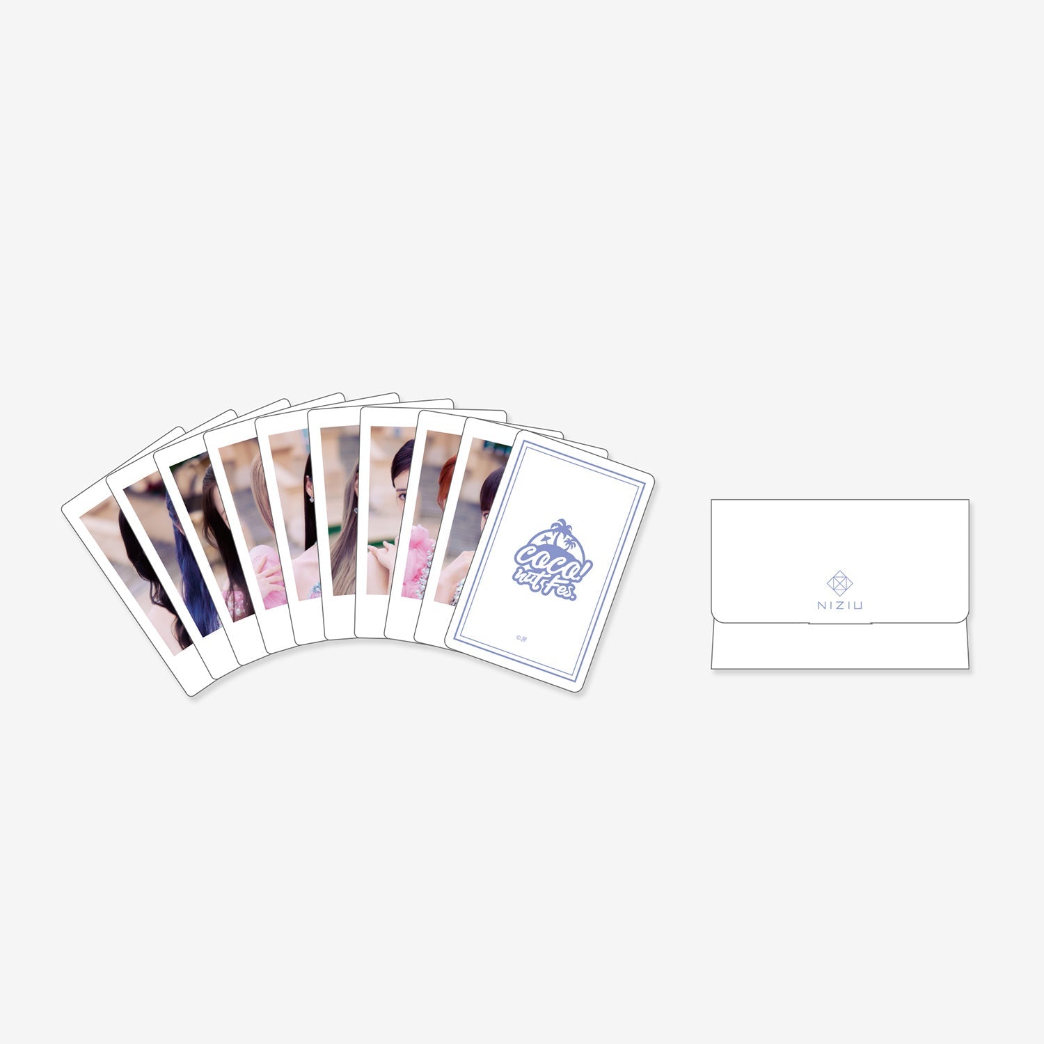 PHOTO CARD SET (9PIECES) 【B】/ NiziU『COCO! nut Fes. -Stadium Special-』