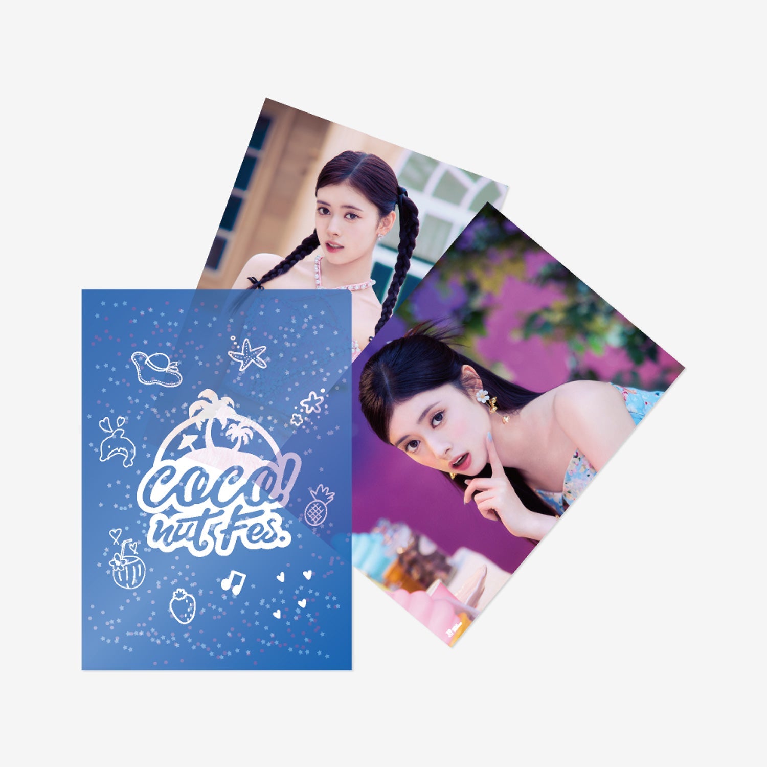 CLEAR FILE & POSTER SET - RIMA / NiziU『COCO! nut Fes. -Stadium Special-』