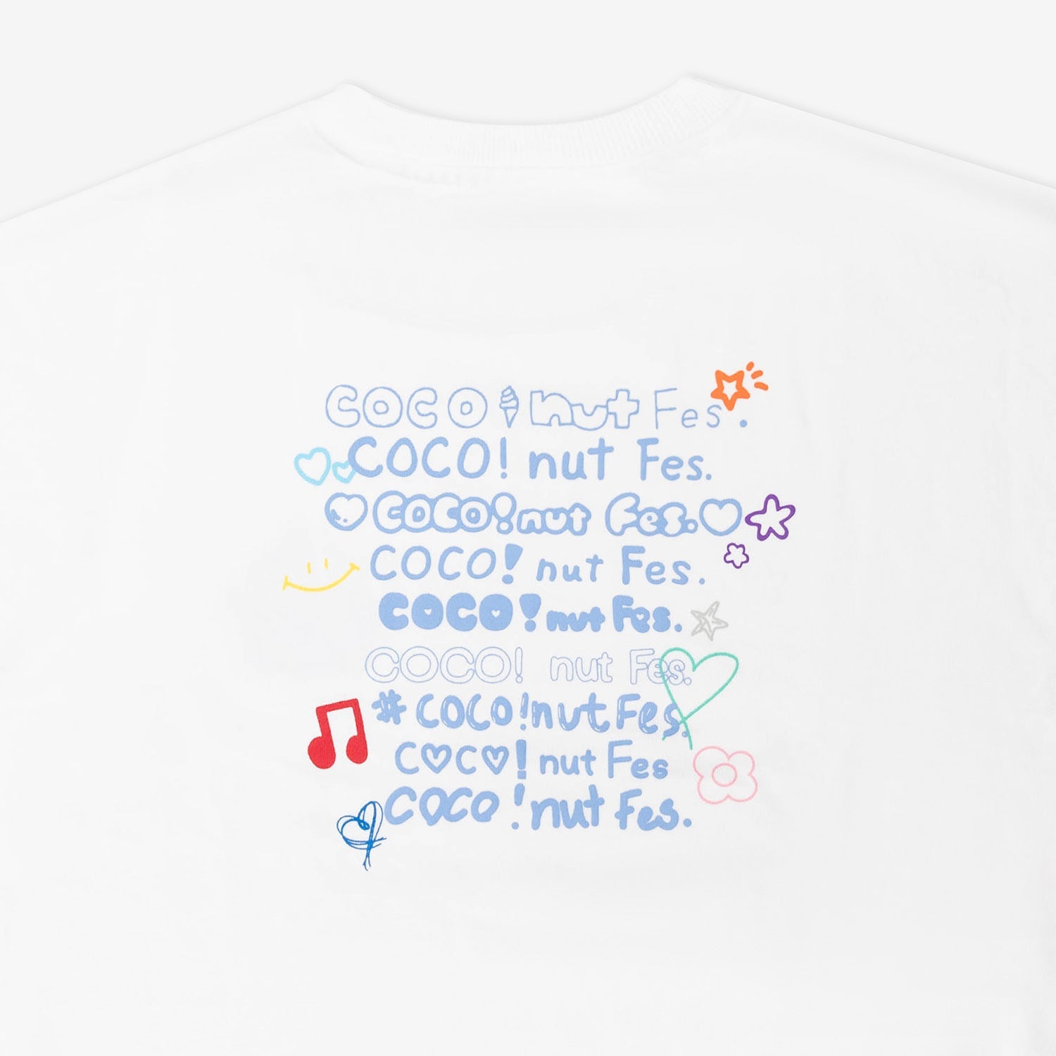 OVERSIZE SWEATER / WHITE【L】/ NiziU『COCO! nut Fes. -Stadium Special-』