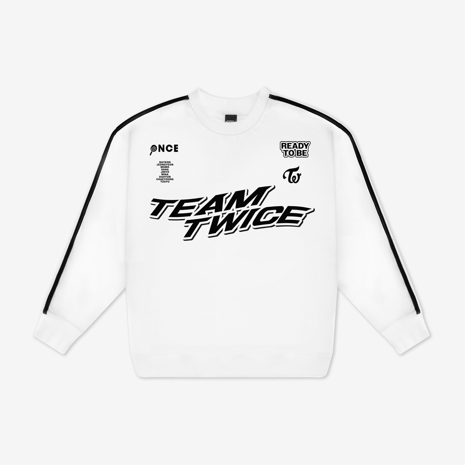 SWEATSHIRT / WHITE【S】/ TWICE『READY TO BE』