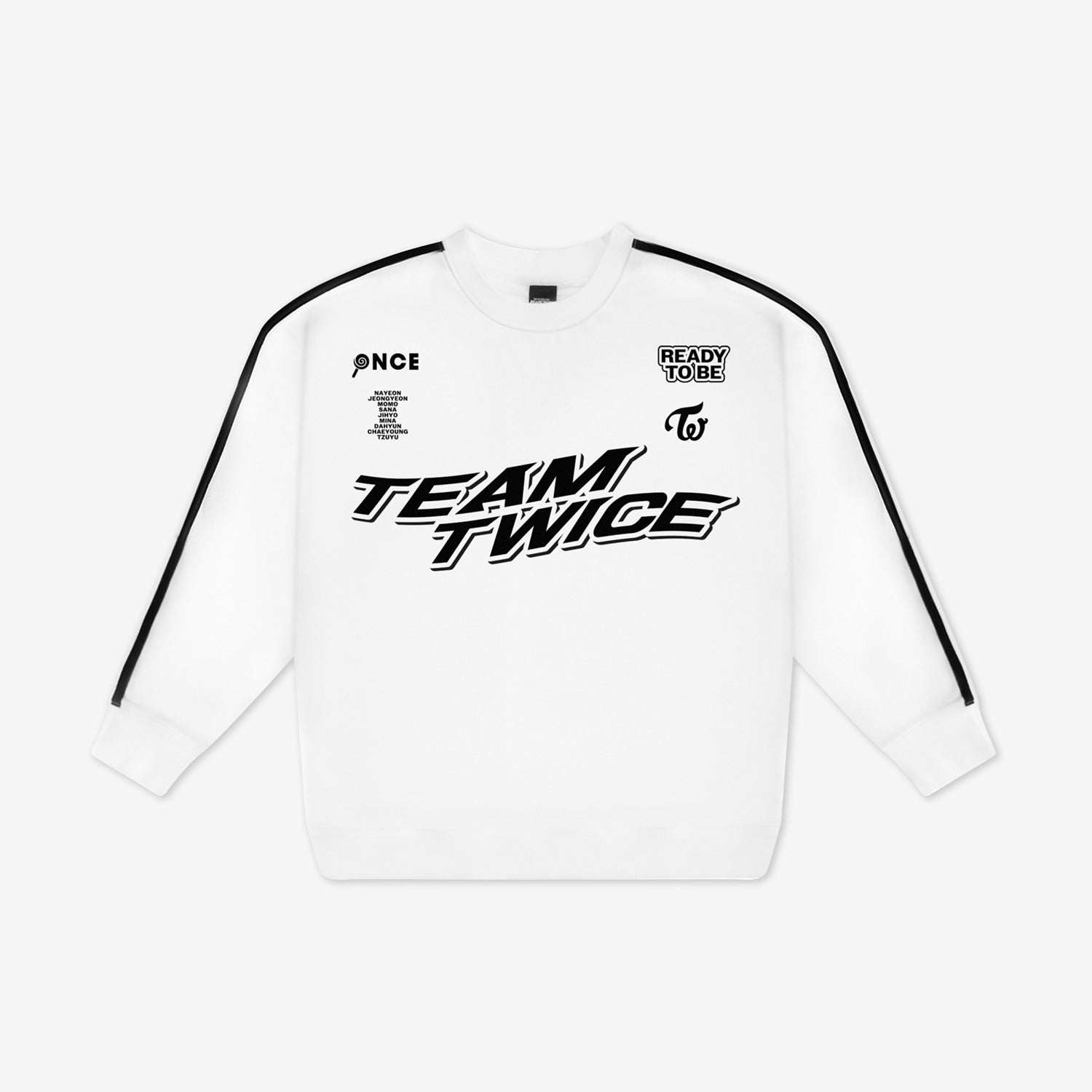 SWEATSHIRT / WHITE【L】/ TWICE『READY TO BE』