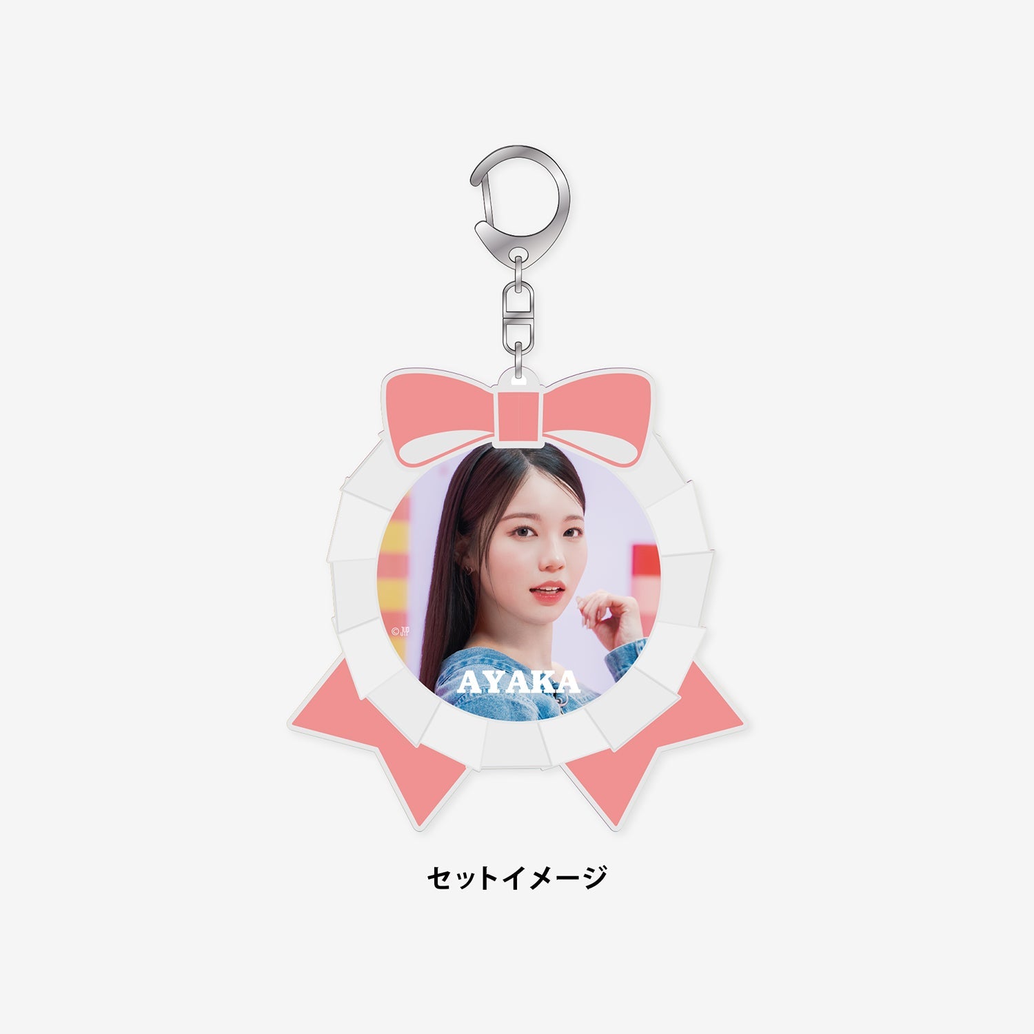 PHOTO BADGE  WITH CASE - AYAKA / NiziU『Debut 3rd Anniversary』