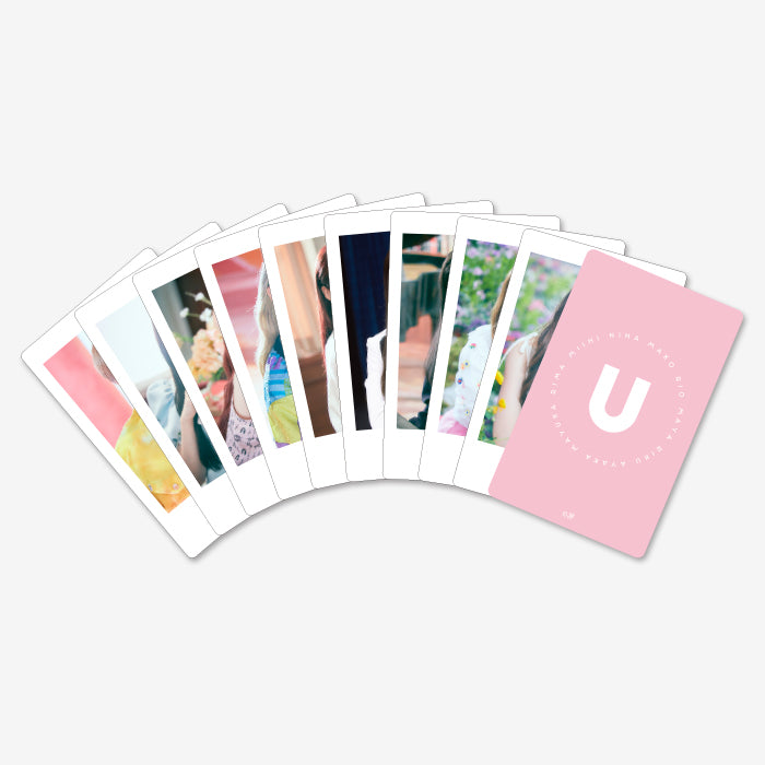 PHOTO CARD SET（9PIECES）