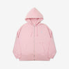 OVERSIZE HOODIE / PINK【M】