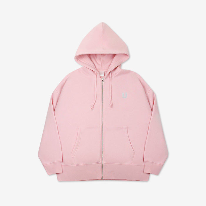 OVERSIZE HOODIE / PINK【M】