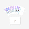 PHOTO CARD SET（9PIECES）【B】「NiziU Live with U 2022 “Light it Up”」