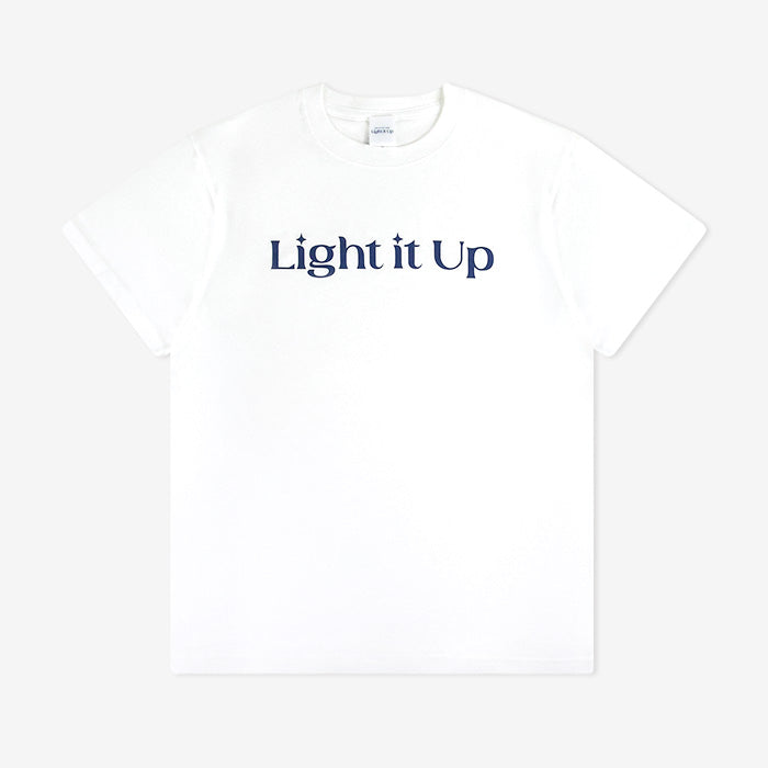 T-SHIRT / WHITE【XL】「NiziU Live with U 2022 “Light it Up”」