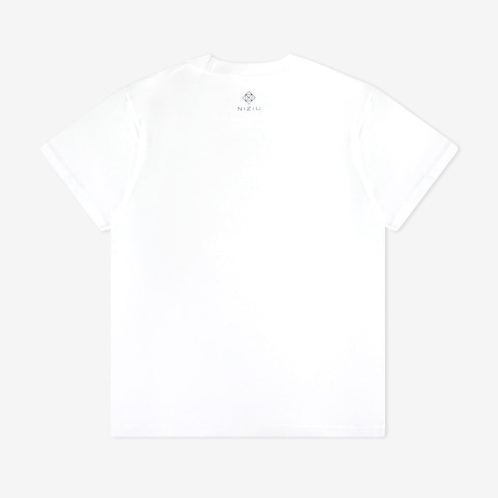 T-SHIRT / WHITE【M】「NiziU Live with U 2022 “Light it Up”」