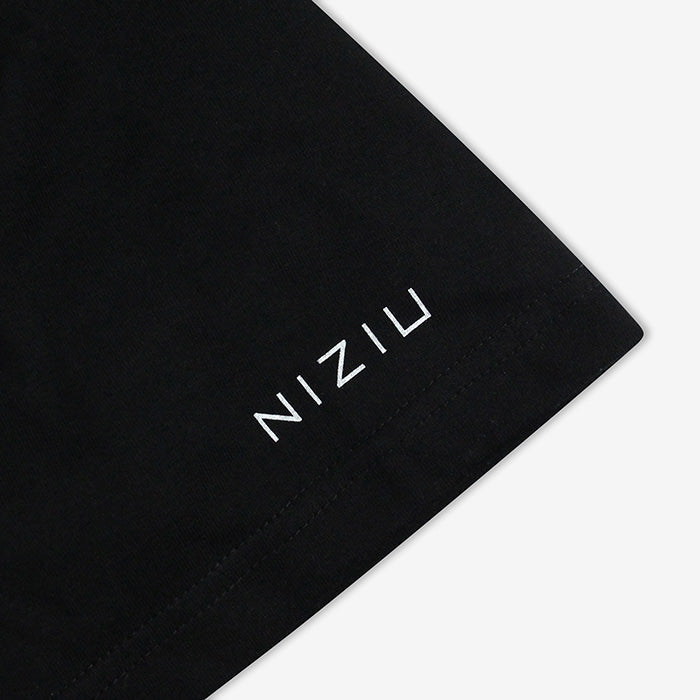 T-SHIRT / BLACK【S】「NiziU Live with U 2022 “Light it Up”」