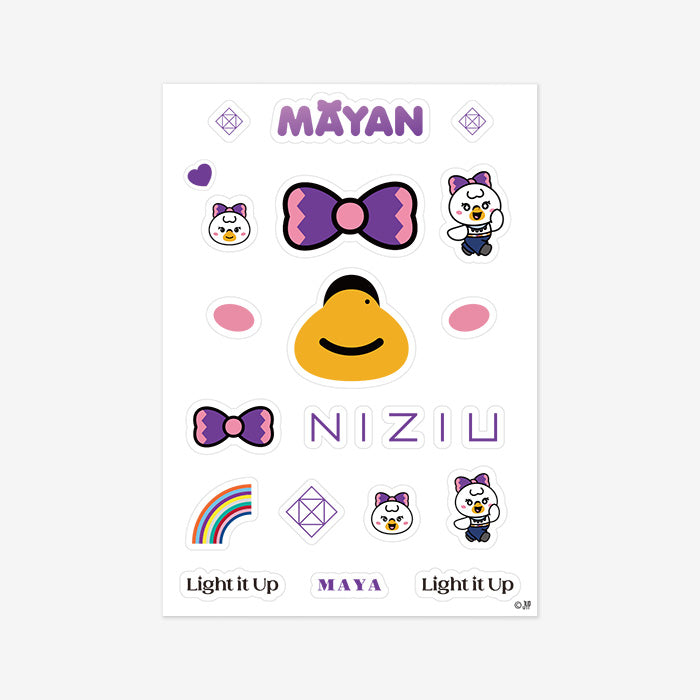 NIZOO MASK STICKER - MAYAN「NiziU Live with U 2022 “Light it Up”」