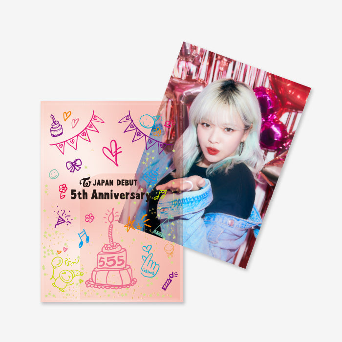 GLITTER FILE & POSTER SET - JEONGYEON