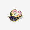 TWICE LOVELYS LENTICULAR PIN BADGE - DAVELY『TWICE JAPAN DEBUT 5th Anniversary Goods』