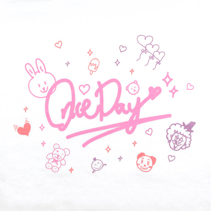 T-SHIRT Designed by TWICE / WHITE『TWICE JAPAN FAN MEETING 2022 "ONCE DAY"』