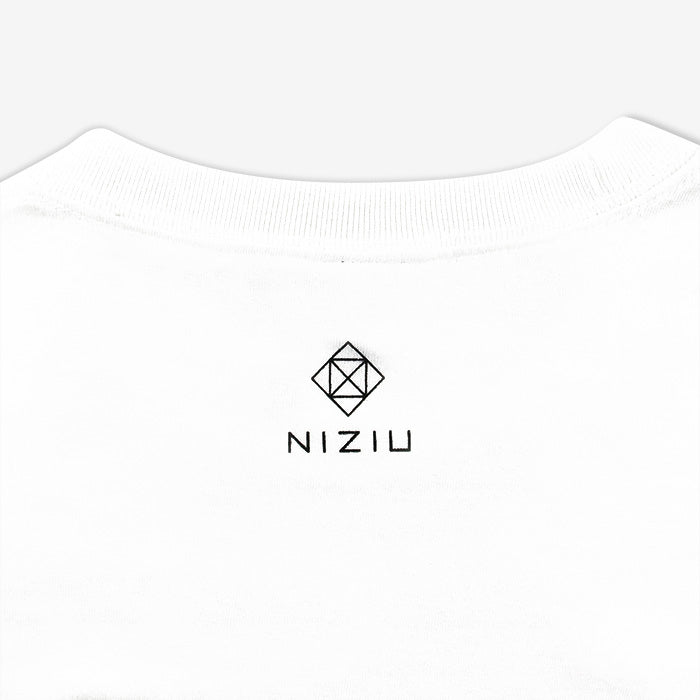 LONG SLEEVE T-SHIRT / WHITE【M】「NiziU Live with U 2022 “Burn it Up”」