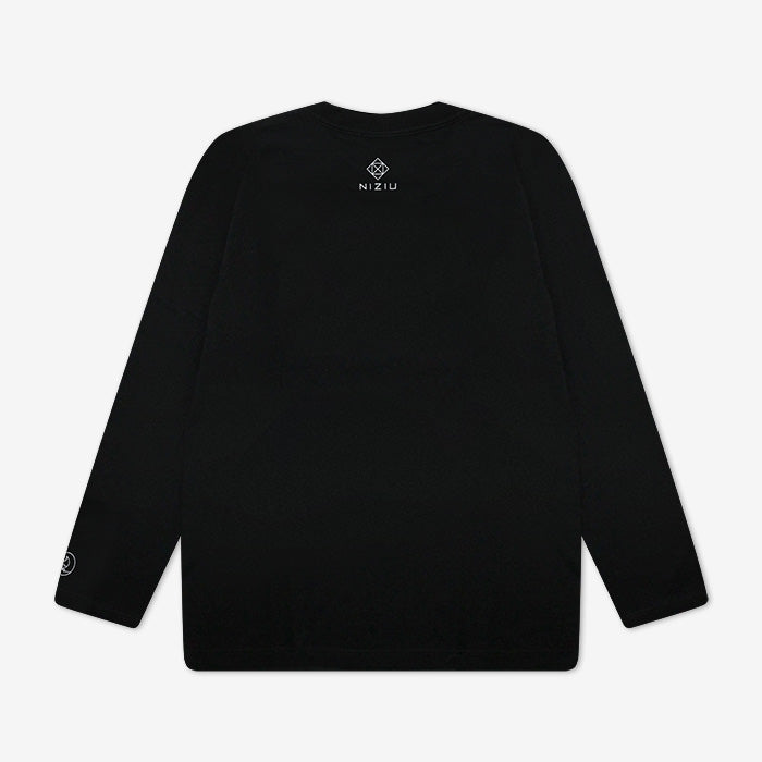 LONG SLEEVE T-SHIRT / BLACK【S】「NiziU Live with U 2022 “Burn it Up”」