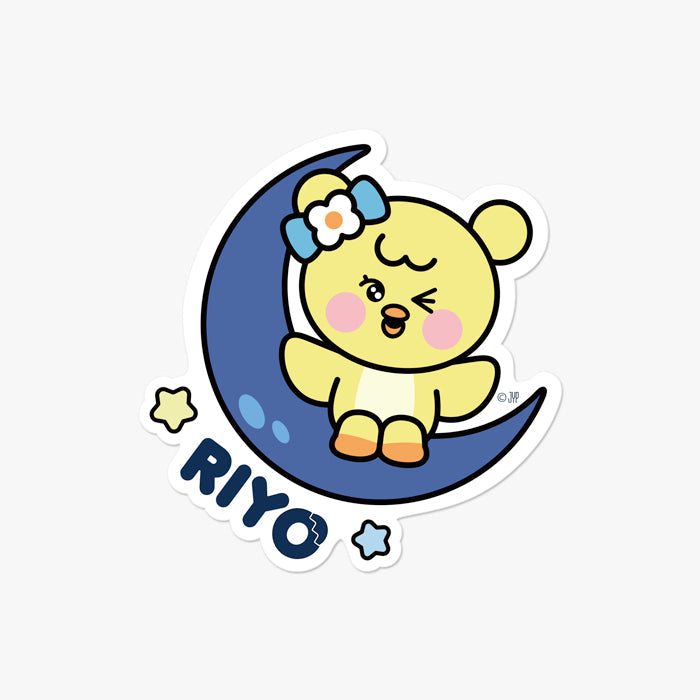 NIZOO STICKER - RIYO / NiziU『Blue Moon』