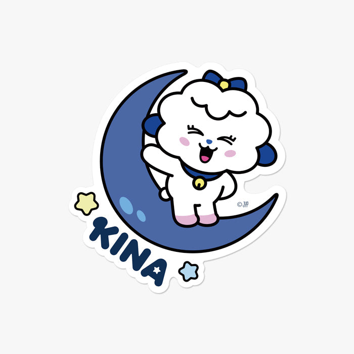 NIZOO STICKER - KINA / NiziU『Blue Moon』