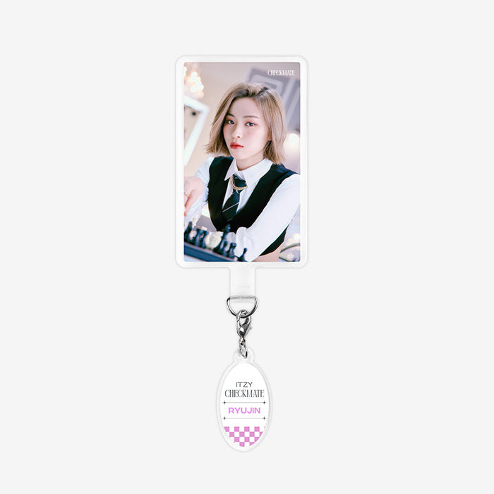 PHONE TAB WITH ACRYLIC CHARM - RYUJIN / ITZY『CHECKMATE』