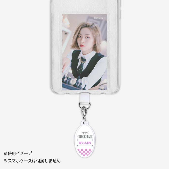 PHONE TAB WITH ACRYLIC CHARM - RYUJIN / ITZY『CHECKMATE』