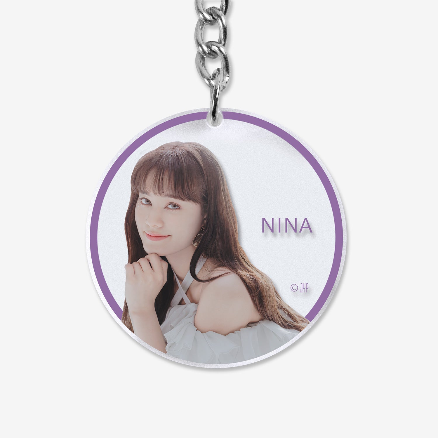 ACRYLIC PHOTO KEY HOLDER - NINA / NiziU『Paradise』